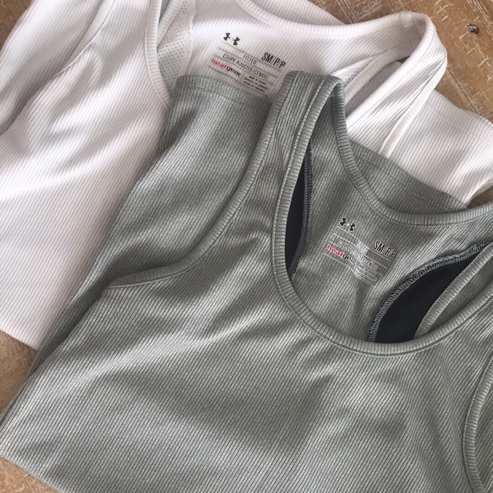 2 under armour tank tops!